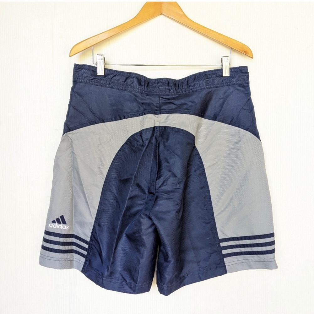 ADIDAS men's board shorts navy/gray